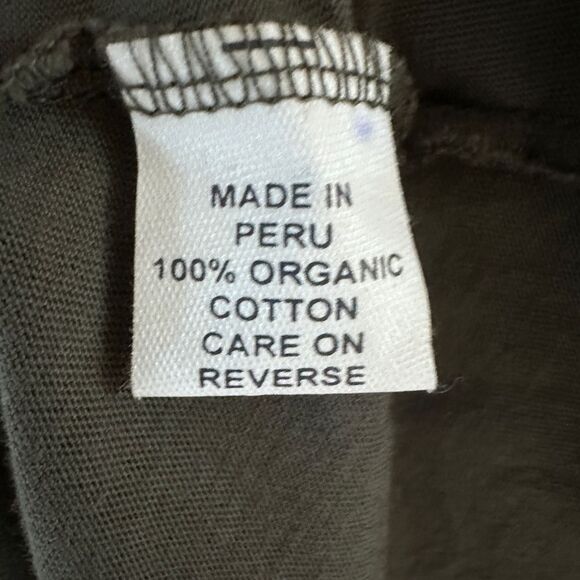 Indigenous Long Zip Up Fitted Jacket 100% Organic Cotton Fitted High Collar M - Picture 4 of 6